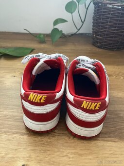 Nike Dunk Low (červeno-bílé) - 3