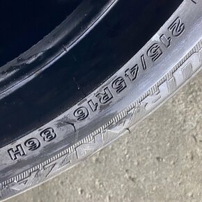 Letní pneu 215/45 R16 86H Bridgestone 6,5mm - 3