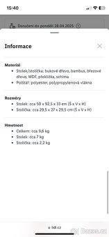 Dřevěný kosmetický stoleček - 3