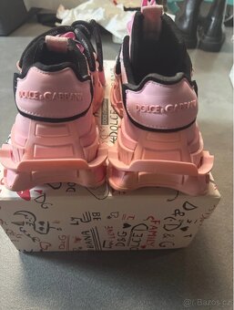 Dolce & Gabbana space shoes růžové - 3