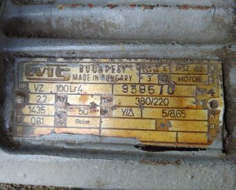 Elektromotor Evig 2,2 kW - 3
