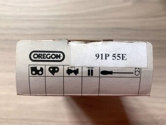 Pilový řetěz Oregon 91P 55E - 55 zubů, 1,3mm - NOVÝ - 3