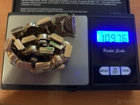 Zlatý náramek 109,76g - 3