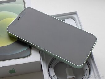 APPLE iPhone 12 mini 128GB Green TOP – ZARUKA, Baterie 100% - 3