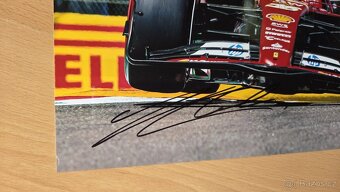 Charles Leclerc Ferrari originální autogram - 3
