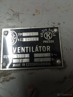 Ventilátor - 3