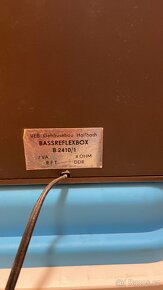 Prodám dvoupásmové retro RFT repro B2410 - 3