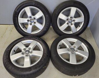 Originál 16" VW Mugello 5x112 letní pneu 5-6,5mm - 3
