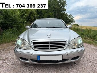 // Mercedes S 400 cdi, w220, 184kw, 2002 //DÍLY - 3