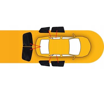 Sluneční clony VW Passat B8 Combi - 3