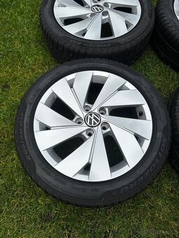 VW 6.5Jx17 ET46 + zimní pneu Pirelli Sottozero 205/50 R17 - 3