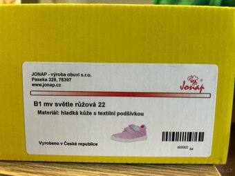 Barefoot dětské tenisky Jonap - 3