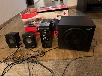 Repro 2+1 GENIUS SW-V2.1 1250, pěkný zvuk - 3