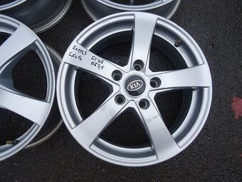Alu disky Kia, 16",  5x114.3 , ET 48 ,šíře 6,5J - 3