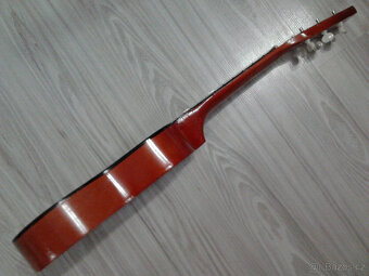 Nová dětská akustická kytara-žlutohnědá-63cm - 3