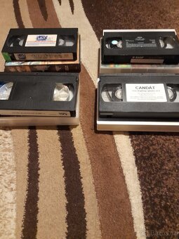 Prodám VHS kazety 8ks - 3