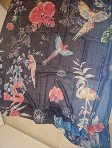 Desigual nový dámský značkový šátek Birdpalm s visačkou - 3