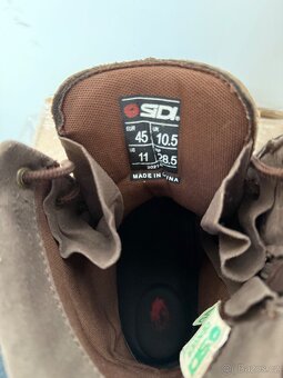 Motocyklové boty Sidi 45 - 28,7 cm - 3