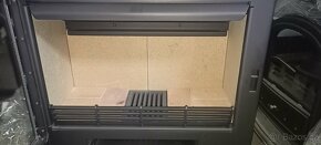 Kamna na dřevo TS-L, 10 kW, vývod 150mm, černá - 3