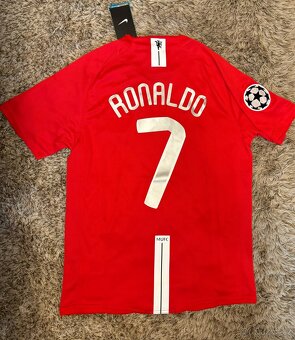 Fotbalový dres Manchester United 2007/8 - Ronaldo 7 - 3