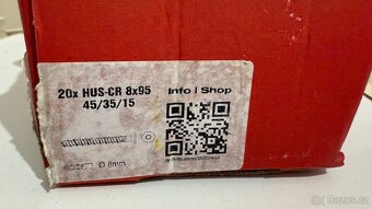 Nerezový upevňovací šroub Hilti - 3