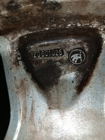 ALU disk Originál Škoda Octavia 1ks 1Z0601025 - 3