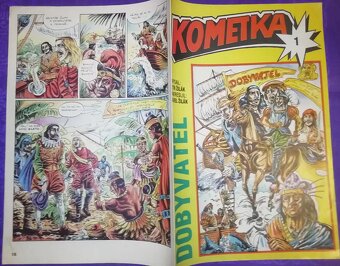 Komiks Kometka č. 1 Dobyvatel - 3