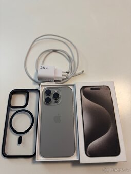 IPHONE 15PRO NATURAL TITANIUM 128GB ZÁRUKA - 3