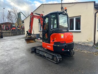 Pásový bagr Kubota KX037-4,ENGCON,2429MTH TOP - 3