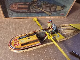 SCHUCO 612 Loďka veslařský nalíčení s krabicí - 3