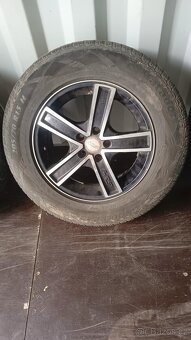 Alu kola HRS s pneu na dojetí letní 205/70 R15 H SUV - 3