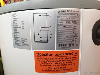 Bojler Dražice OKC 160 NTR/BP včetně topné patrony - 3