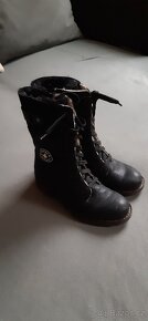 zimní kožené boty - 3