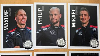 24H SPA 2025 Mercedes AMG GT 6 autogramkaret - 3