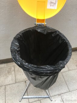 Stojan pro odpadkové pytle 120 l, skládací - 3