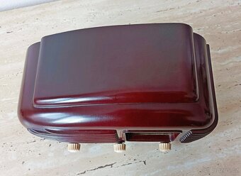 Art Deco starožitné rádio Talisman, krásný stav, plně funkčn - 3