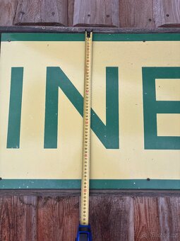 Smaltovaná cedule - 3