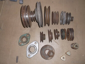 elektromotory,kompresor,ložiskové osy,kabely - 3