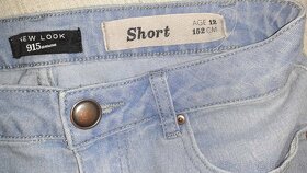 dívčí kratasy 2 elastenu vel.152 - 3