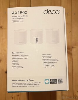 TP-Link Deco X20 (3-pack) AX1800 - 3