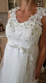 svatební šaty krajkové - 3