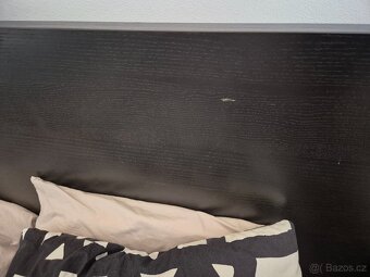 Postel IKEA malm černá 140cm - 3