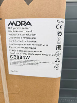Malá chladnička Mora CB 984 W, plná záruka, nejlevněji,kurýr - 3