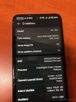 Honor 200 5G 256gb paměť - 3