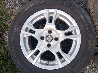 Fiat, alu kola, 4x98, R15, 195/65 r 15 - 3