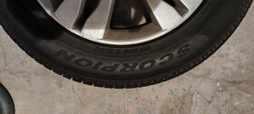 Sada hliníkových kolo Hyundai ix55 + pneumatiky - 3