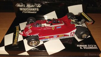 F1 Ferrari 312 T4 #12 Gilles Villeneuve 1979 Minichamps 1:43 - 3