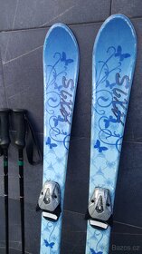 Dětské lyže 110 cm + hůlky - 3