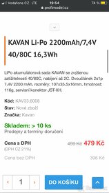 Prodám baterii kavan - 3