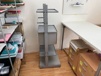Ikea kovový policový systém - 3